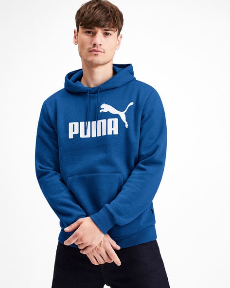 puma blue hoodie