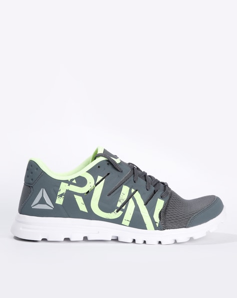 reebok ultra speed grey running shoes