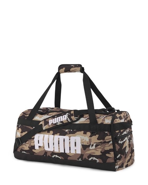 puma camo duffle bag