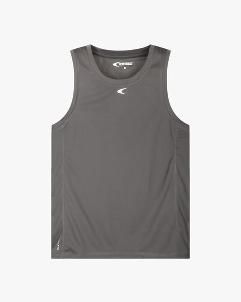 tek gear, Shirts, Mens Tek Gear Drytek Workout Shirt Large Gray  Sleeveless 0 Polyester