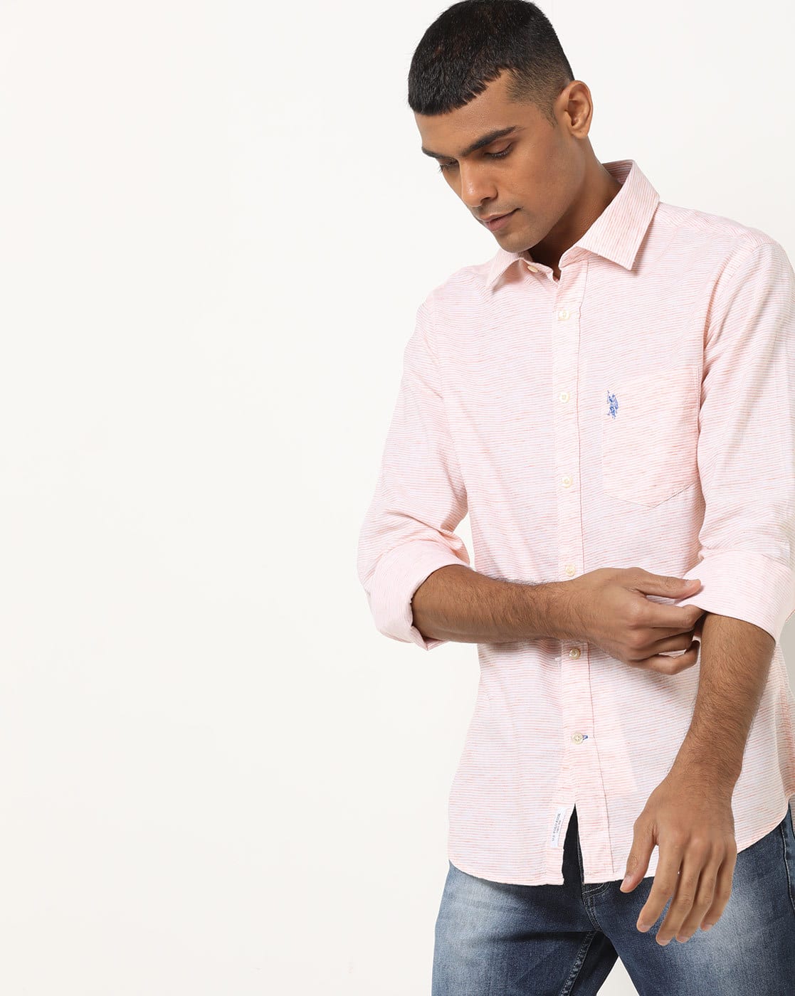 us polo assn tailored fit shirts