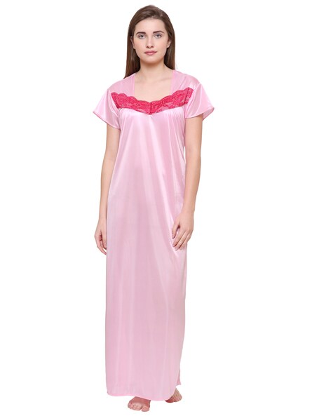 Buy Pink Nightshirts&Nighties for Women by Klamotten Online