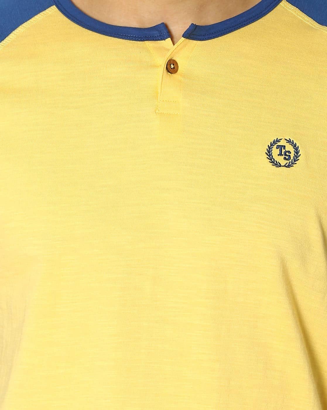 Buy Yellow & Blue Tshirts for Men by Teamspirit Online | Ajio.com