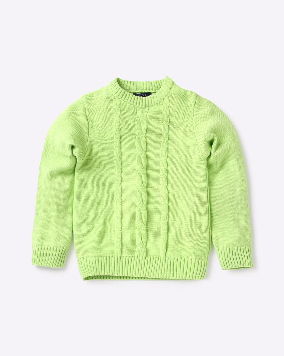 lime green long cardigan