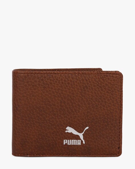 puma wallets brown