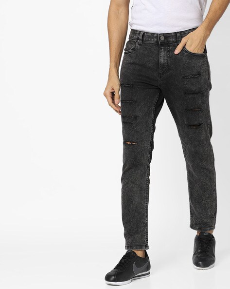 Buy Black Jeans for Men by Blue Saint Online