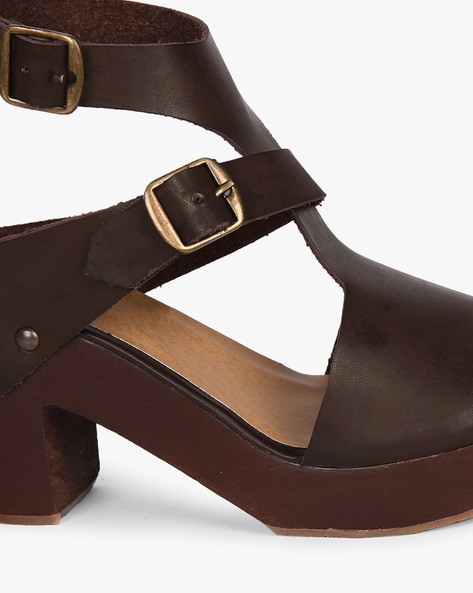 womens clogs with ankle strap