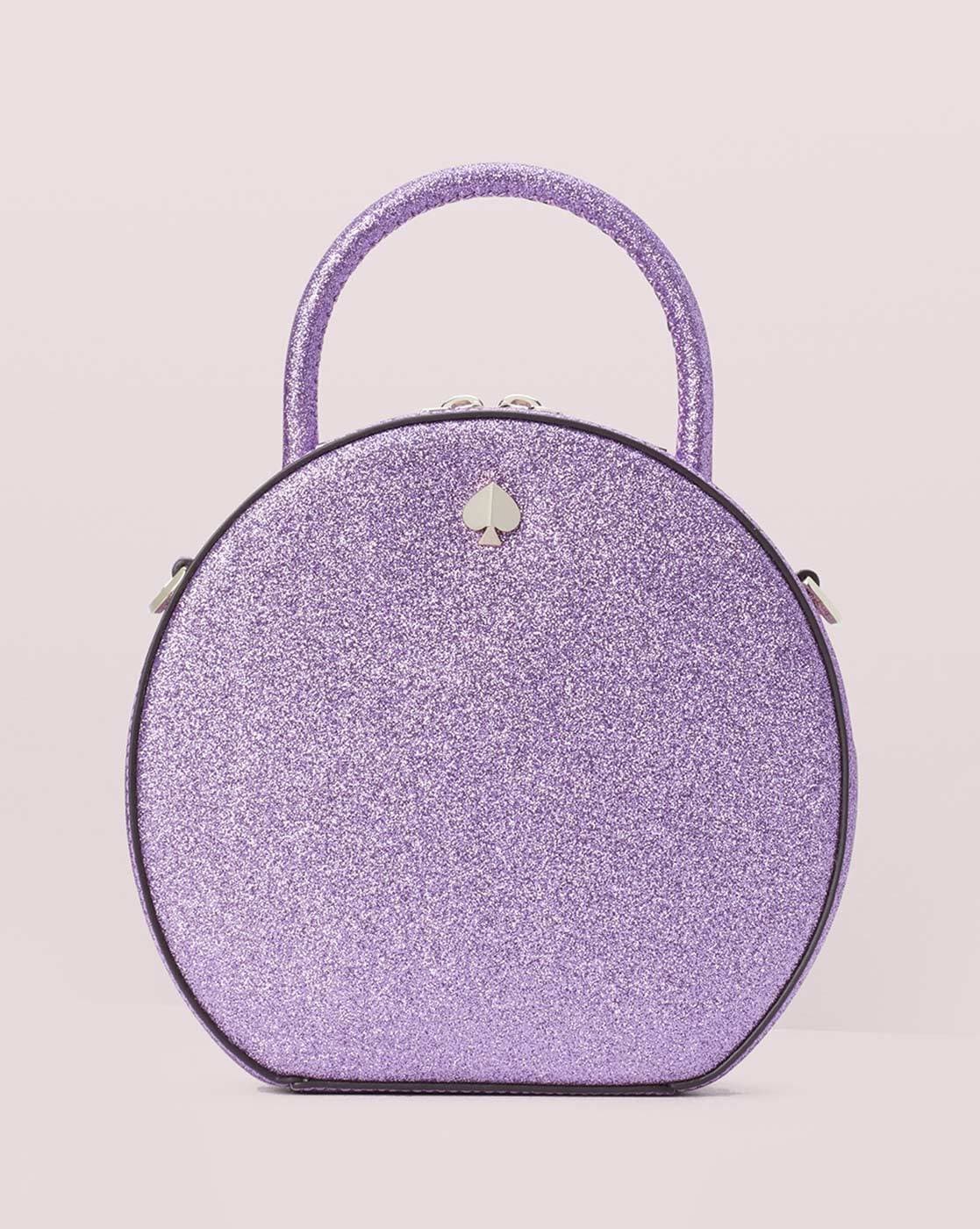 Buy KATE SPADE Andi Glittery Cross-Body Bag | Purple Color Women | AJIO LUXE