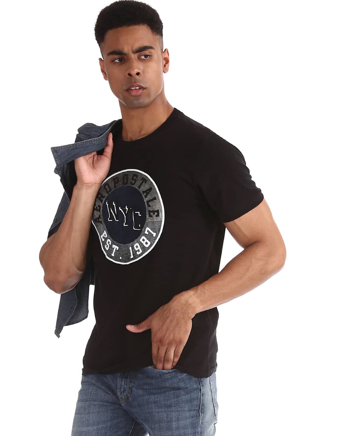 aeropostale black t shirt