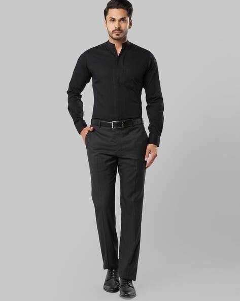 Buy Black Shirts for Men by RAYMOND 