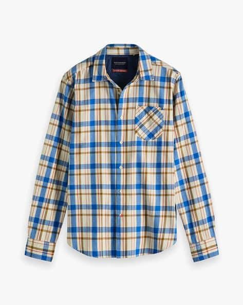 blauw shirt