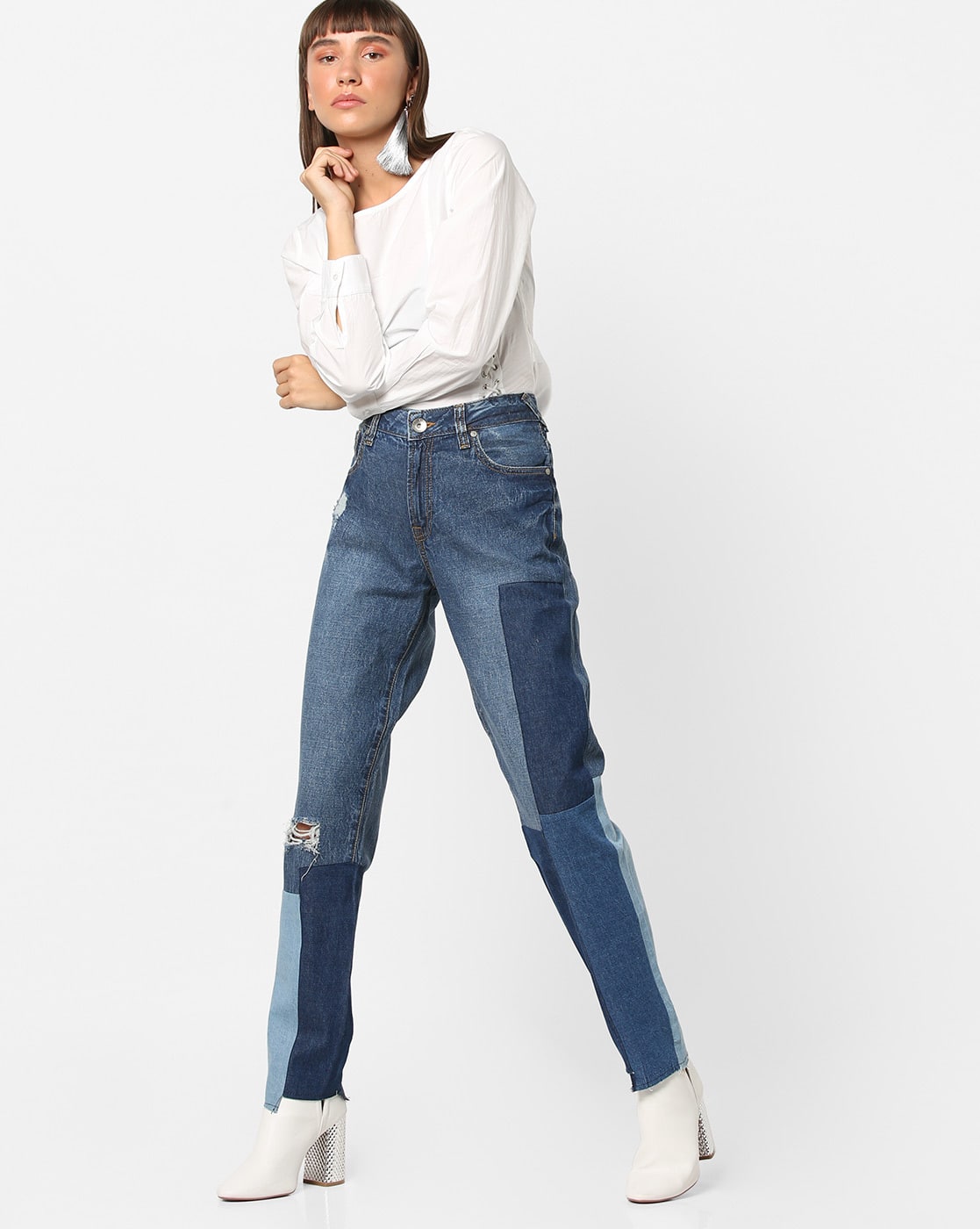 benetton jeans boyfriend