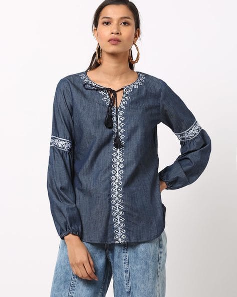 Best Offers on Denim tops upto 20-71 