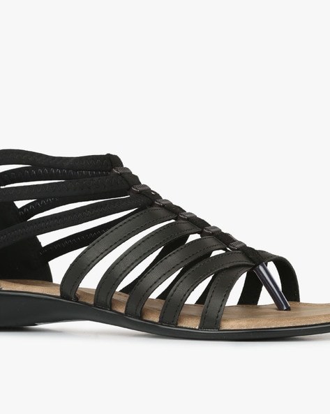 Men's Fretwork Breathable Retro Gladiator Sandal - Black | Konga Online  Shopping