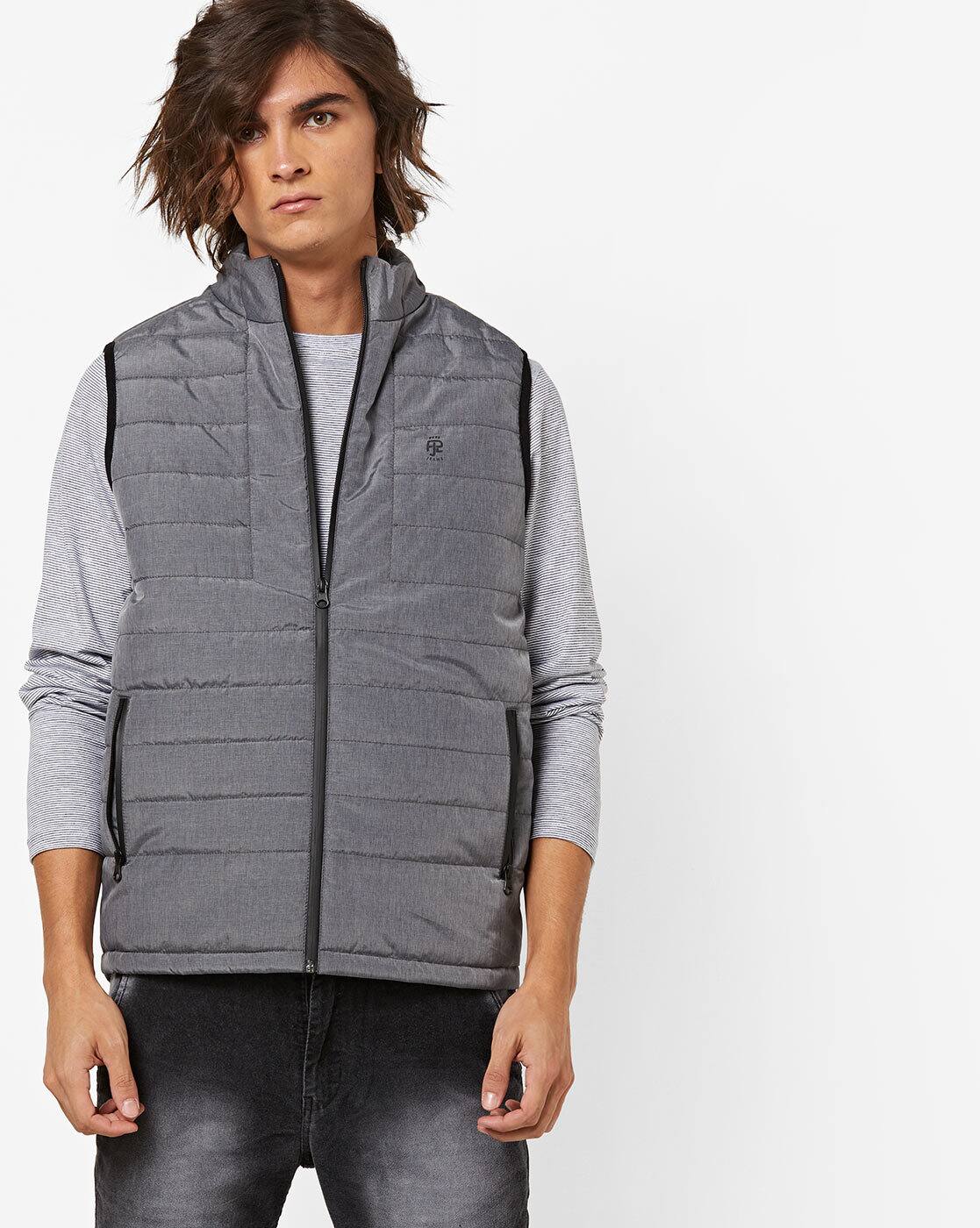 pepe jeans sleeveless jacket