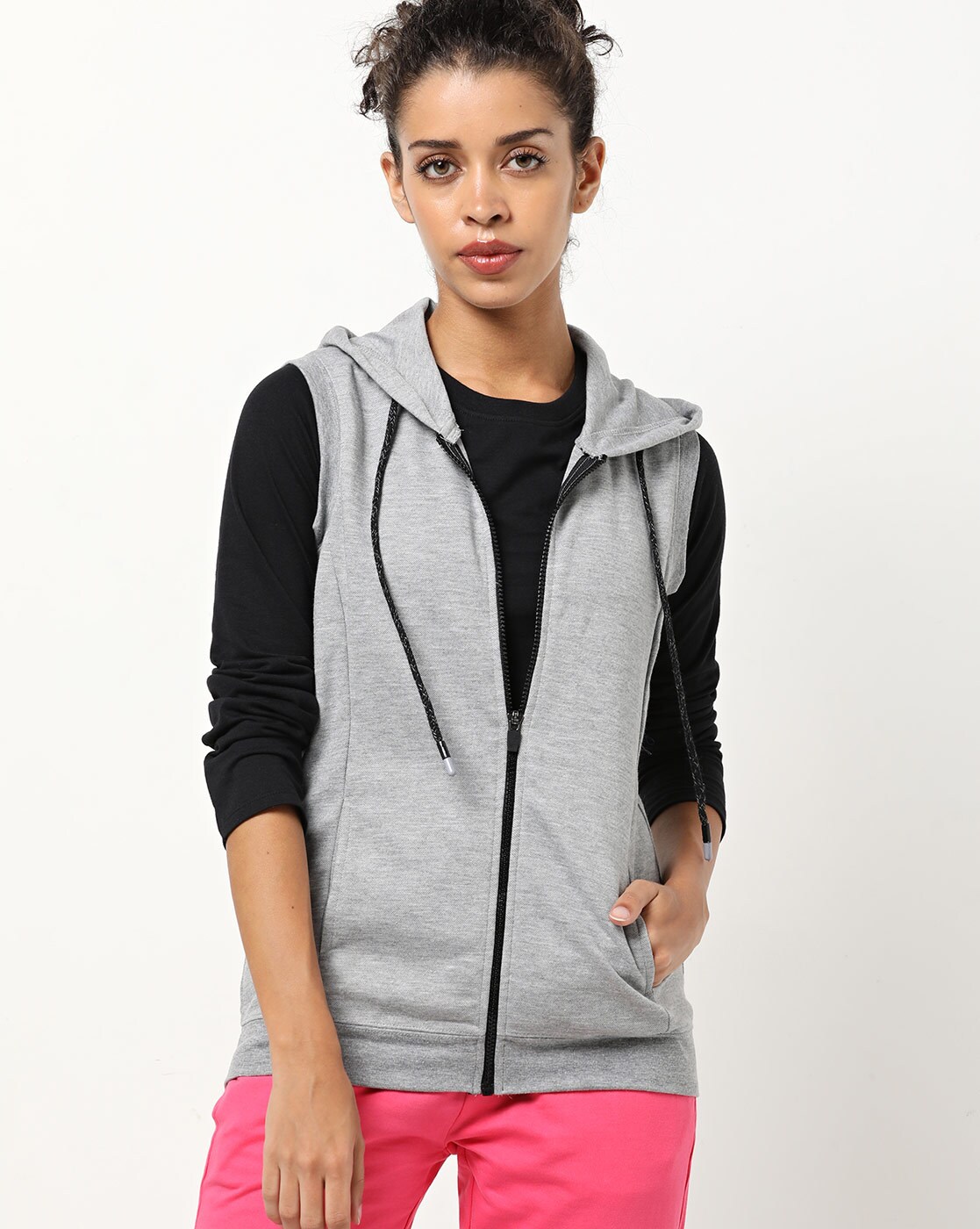 zip front hoodie women's