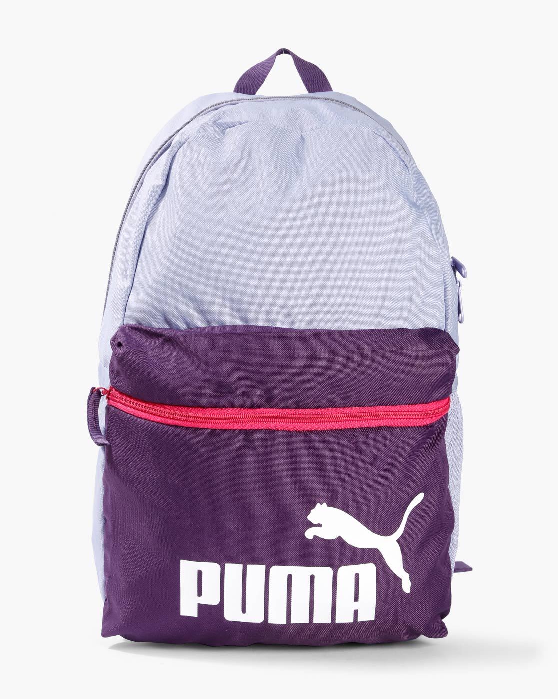 puma purple backpack