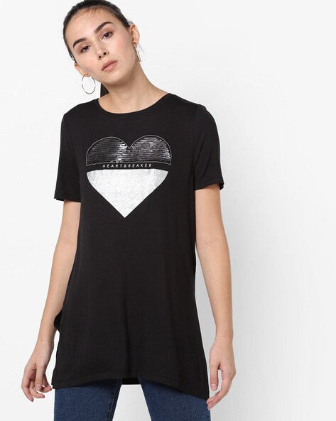 longline t shirt womens