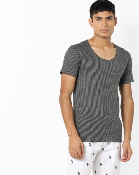 Buy Grey Thermal Wear for Men by U.S. Polo Assn. Online