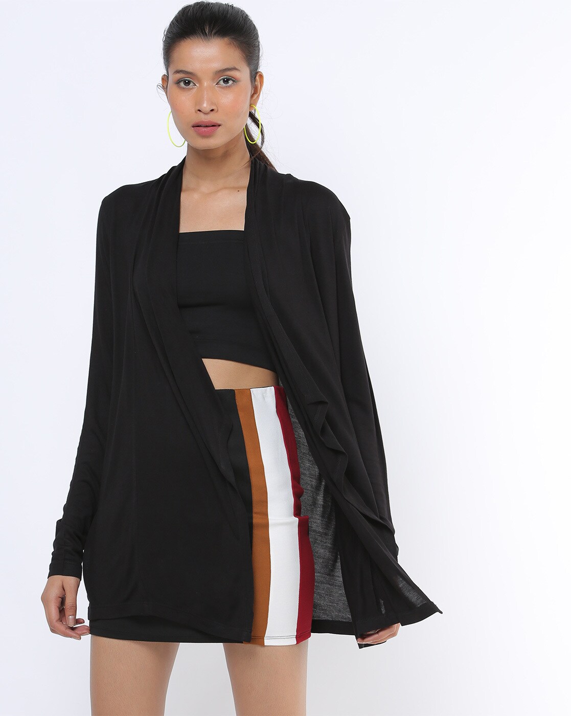 black shrug long