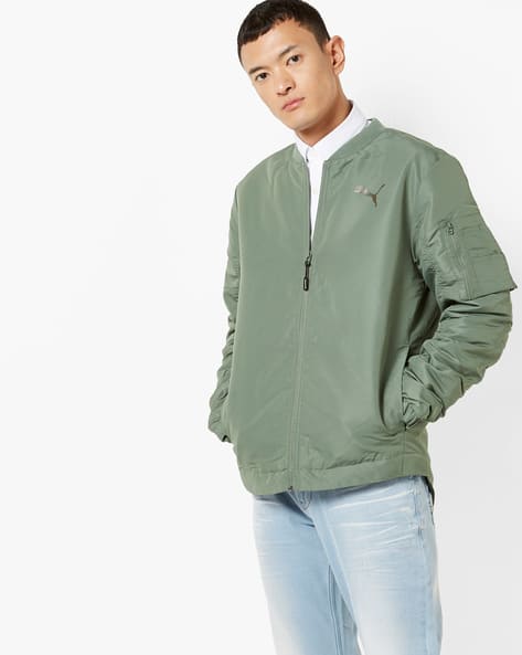 puma olive jacket