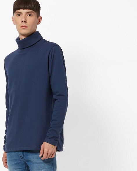 Buy Blue Sweatshirt Hoodies for Men by DEEZENO Online Ajio