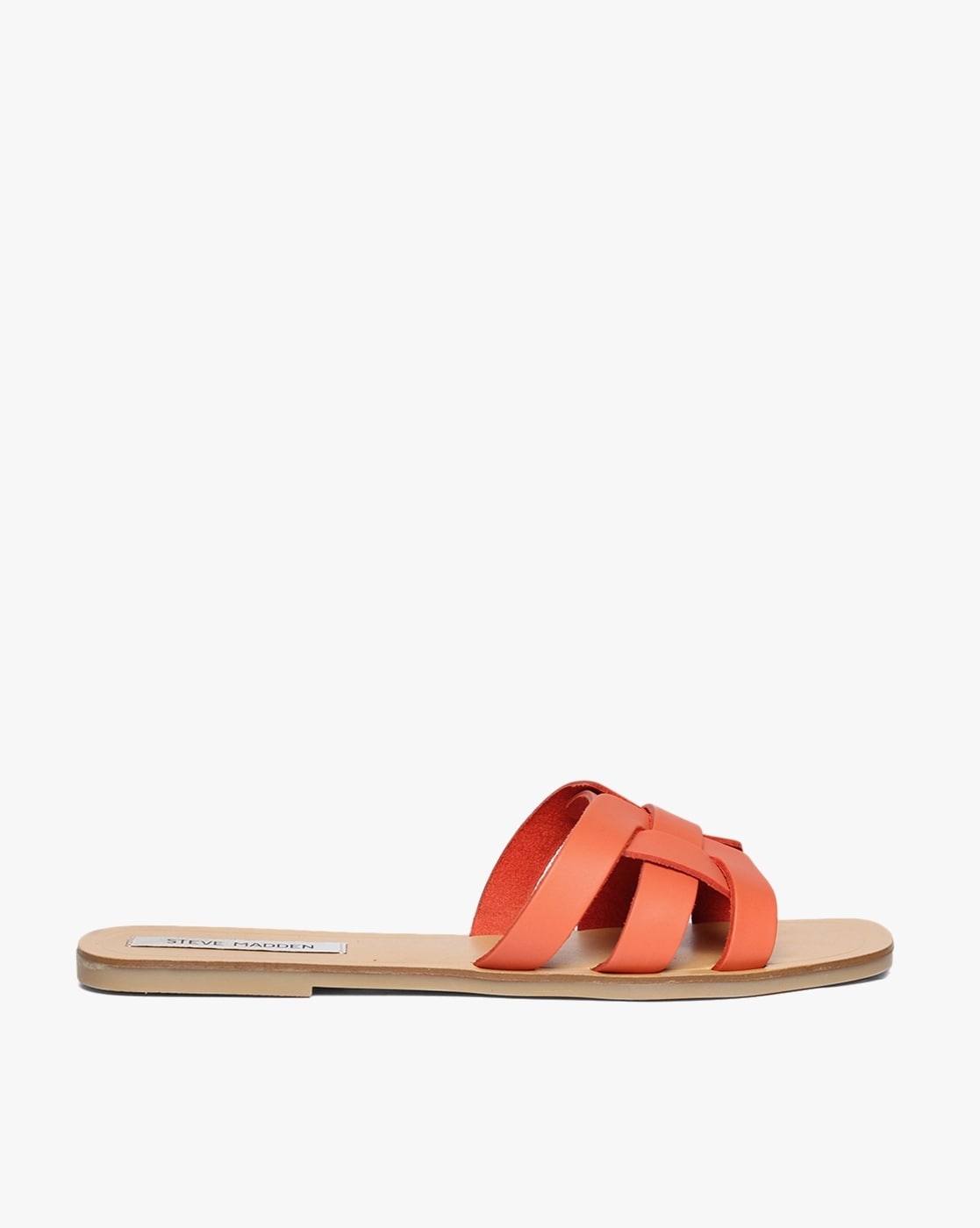 steve madden orange sandals