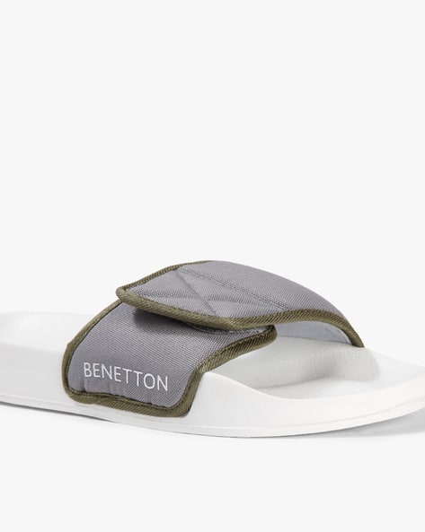 Buy White \u0026 Grey Flip Flop \u0026 Slippers 