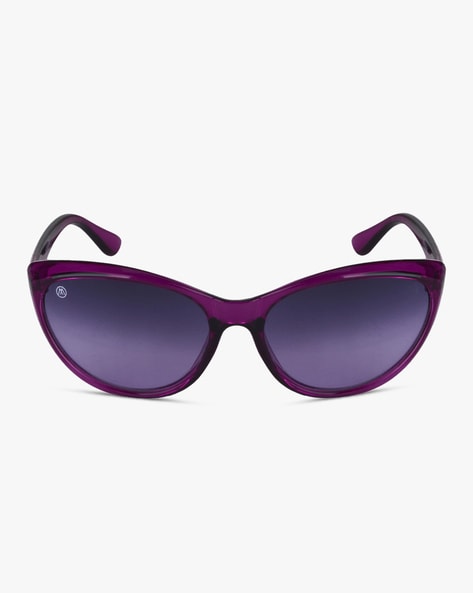 Dark Purple Rhinestone Sunglasses