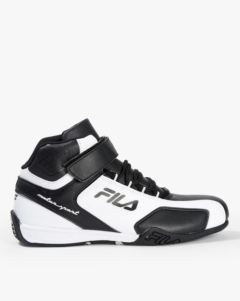 fila black colour shoes