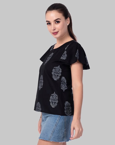 Block Print Top (Image - 1)