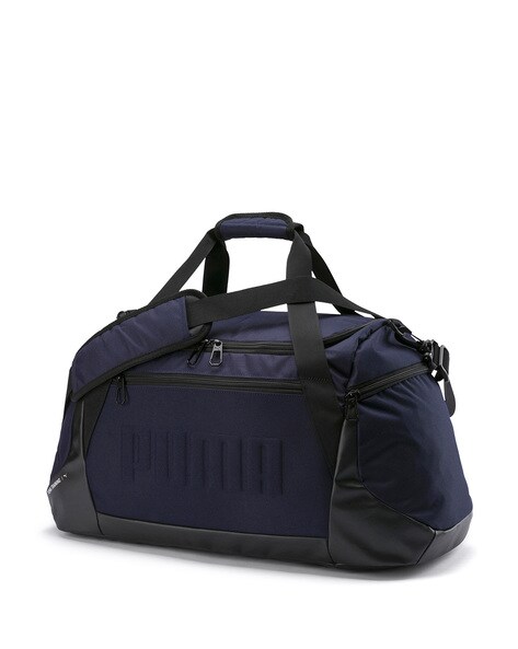 navy blue travel bag