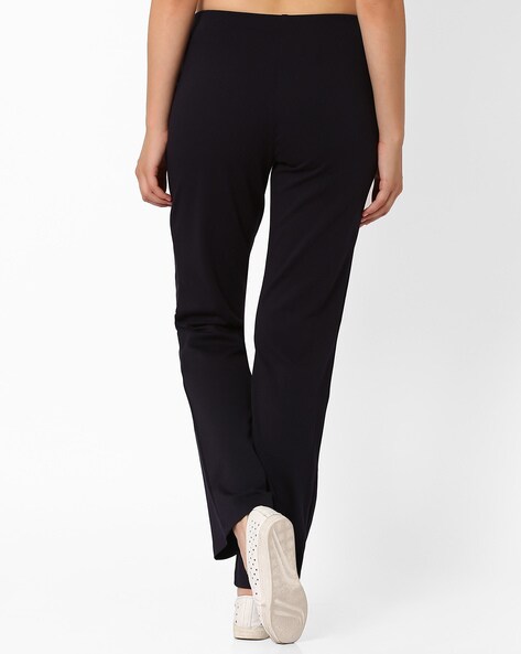 Buy Navy Blue Trousers & Pants for Women by Marks & Spencer Online