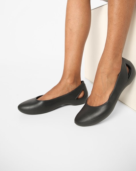 Buy Black Flat Shoes for Women by CROCS 