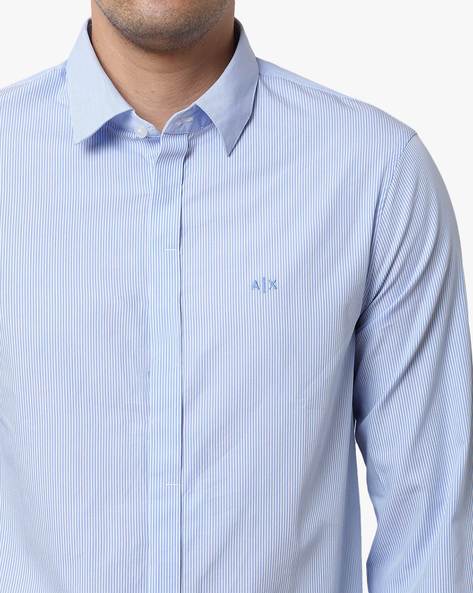 Buy Blue Shirts for Men by ARMANI EXCHANGE Online Ajio