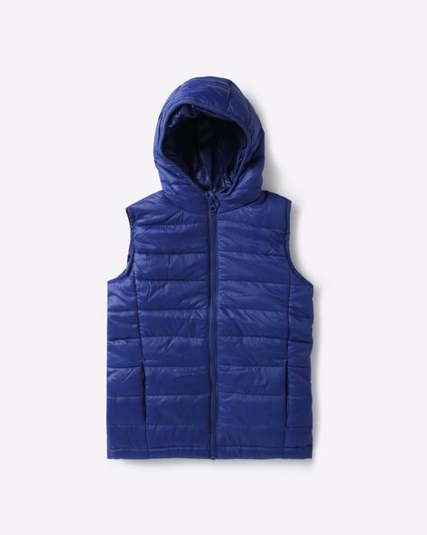 Quilted Jacket with Hoodie