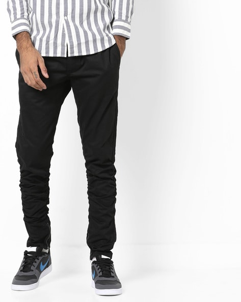 Buy Black Trousers & Pants for Men by DNMX Online