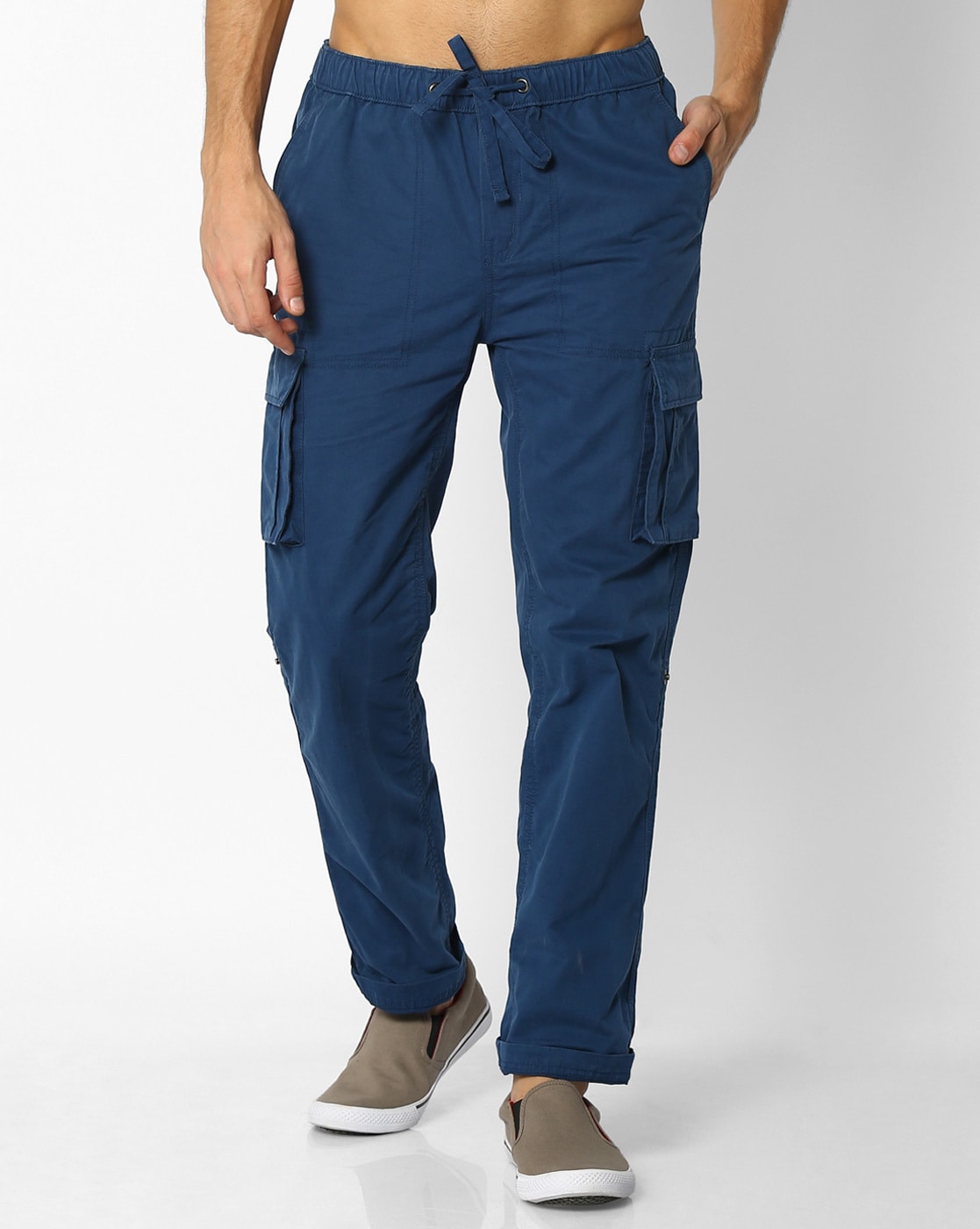 Buy Blue Track Pants for Men by Teamspirit Online  Ajiocom