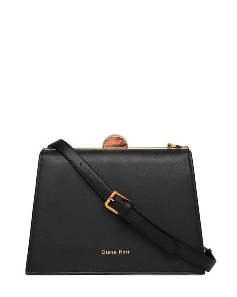 diana korr black handbag