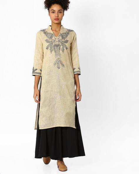 Printed Straight Kurta