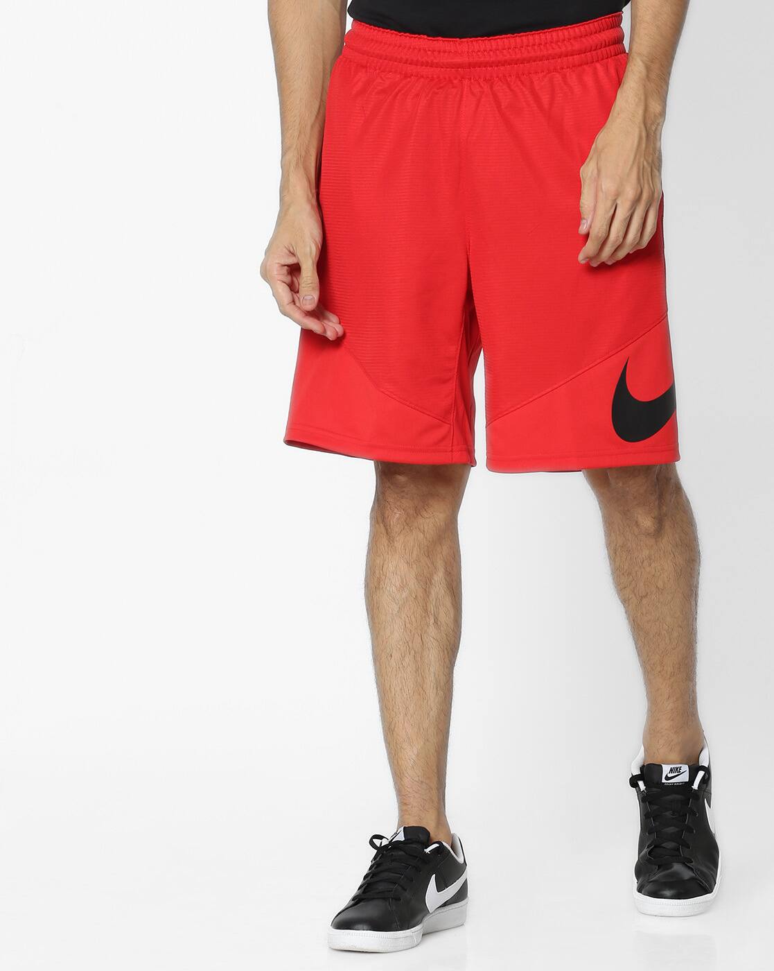Black and red nike basketball shorts Clearance