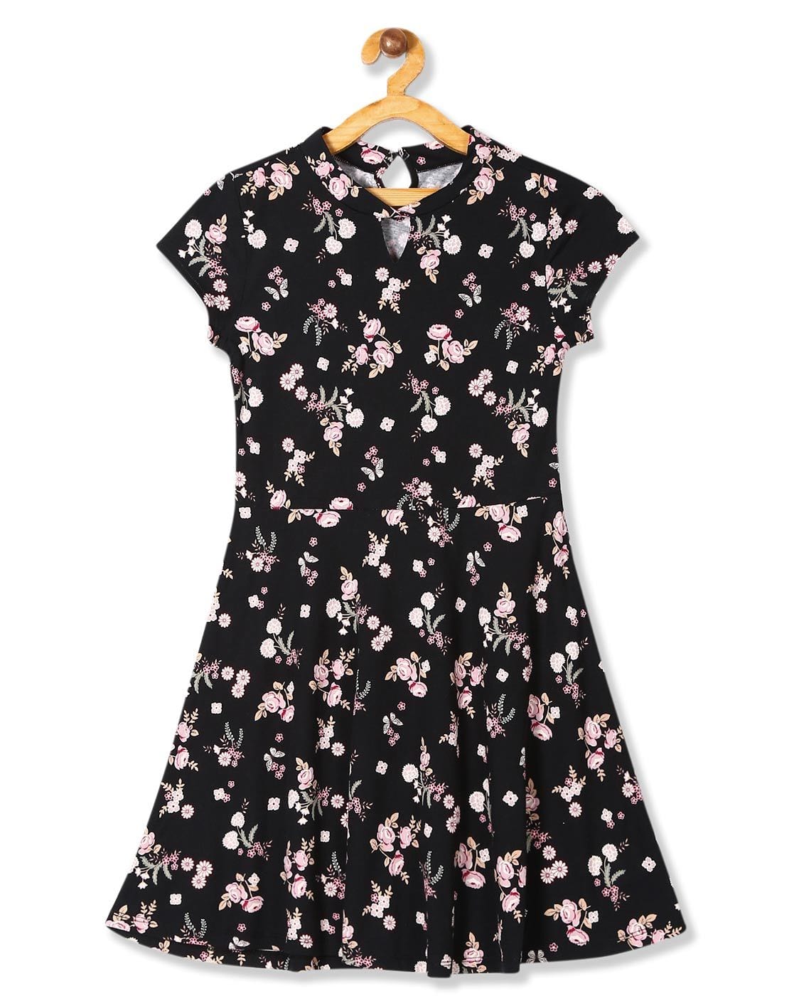 children's place black dress