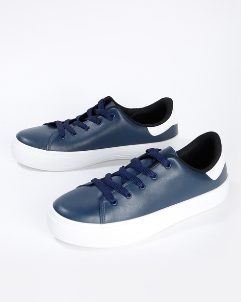 womens navy casual shoes