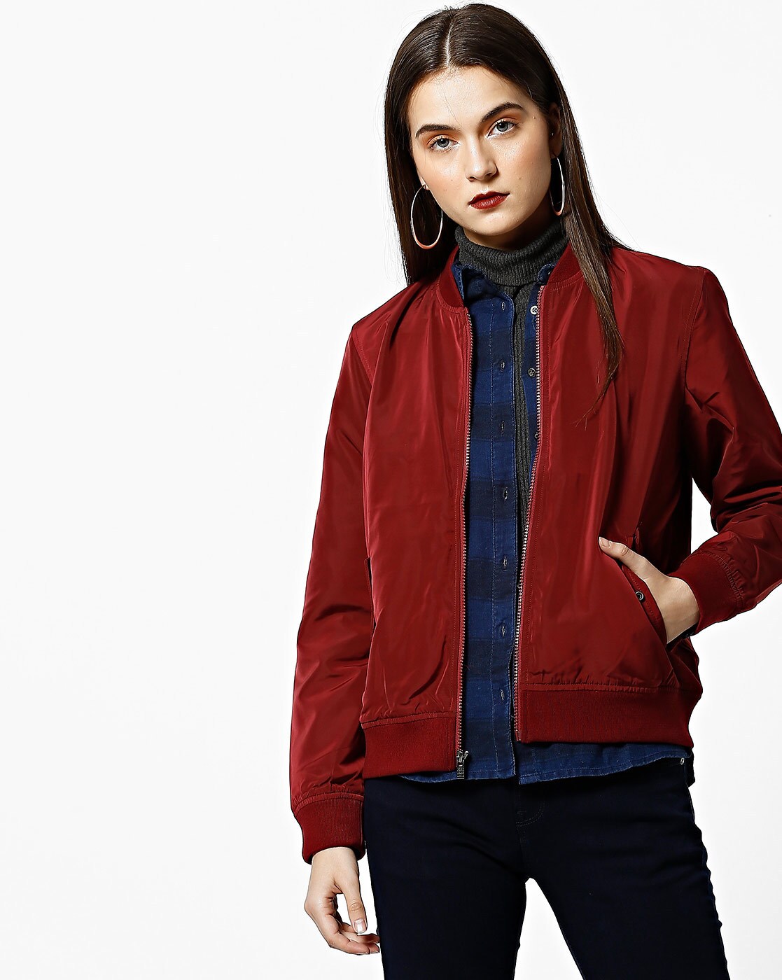 pepe jeans jackets for womens india