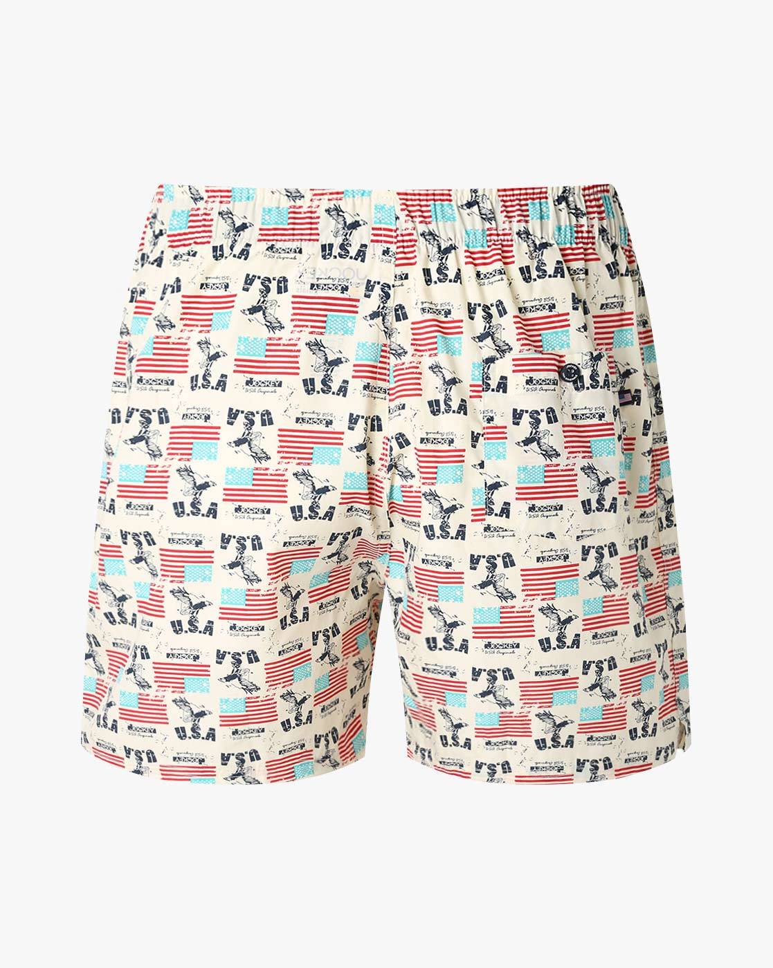 jockey printed boxer shorts