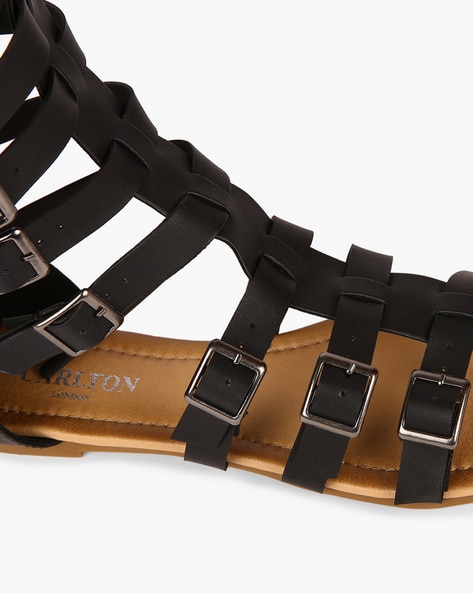 Cute Gladiator Sandals - Black Sandals - $22.00 - Lulus