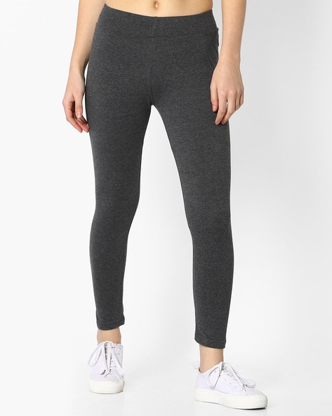 Buy Black Leggings for Women by DNMX Online