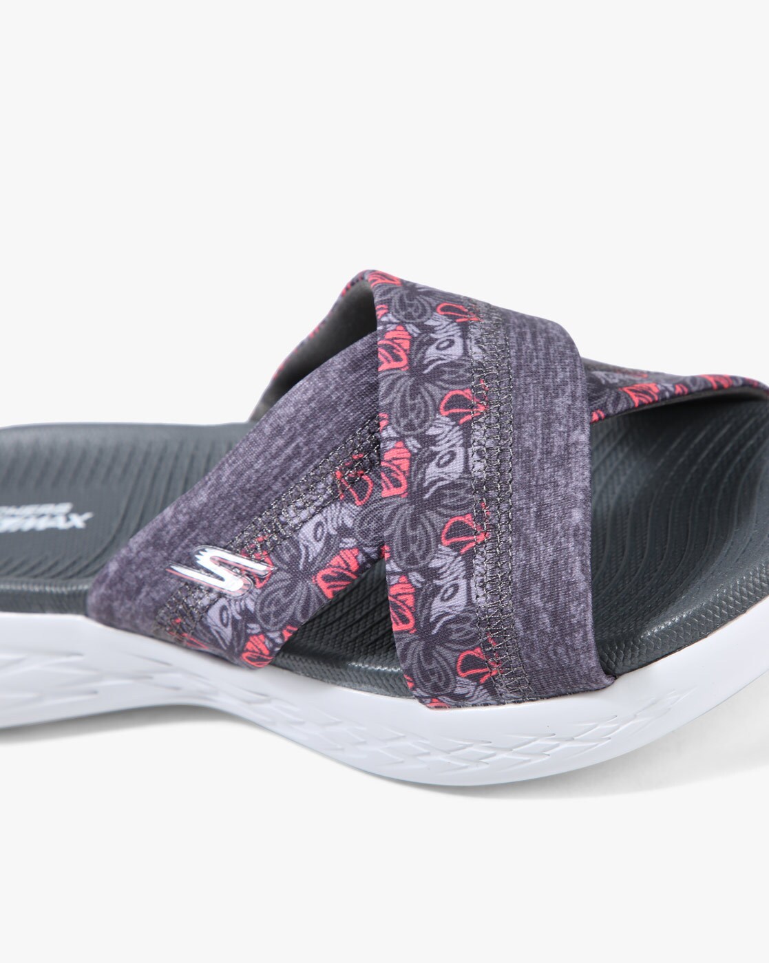 Buy Grey Flip Flop Slippers for Women by Skechers Online Ajio