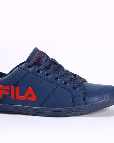 Buy Navy Blue Sneakers for Men FILA Online | Ajio.com