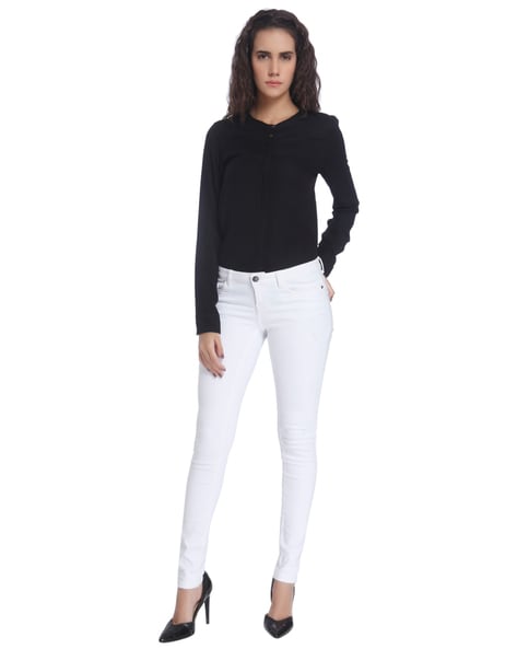 Vero Moda Mid-Rise Slim Fit Jeans